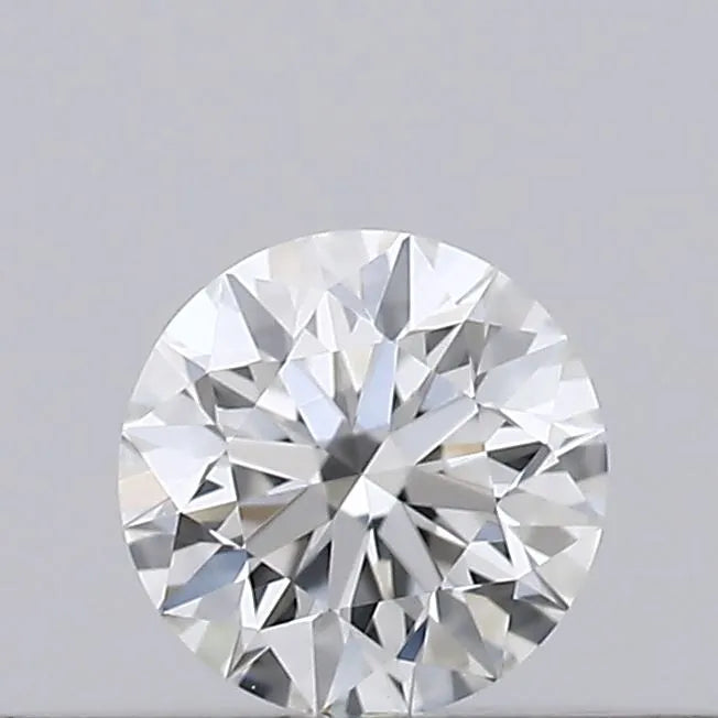 0.15ct Round Natural Diamond (Colour G, Clarity VVS2, Cut EX, GIA Certified)