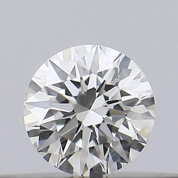0.15ct Round Natural Diamond (Colour H, Clarity VS2, Cut EX, GIA Certified)