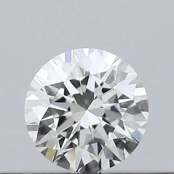 0.15ct Round Natural Diamond (Colour H, Clarity VVS2, Cut EX, GIA Certified)