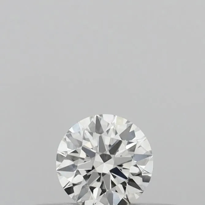 0.15ct Round Natural Diamond (Colour H, Clarity VVS2, Cut EX, IGI Certified)