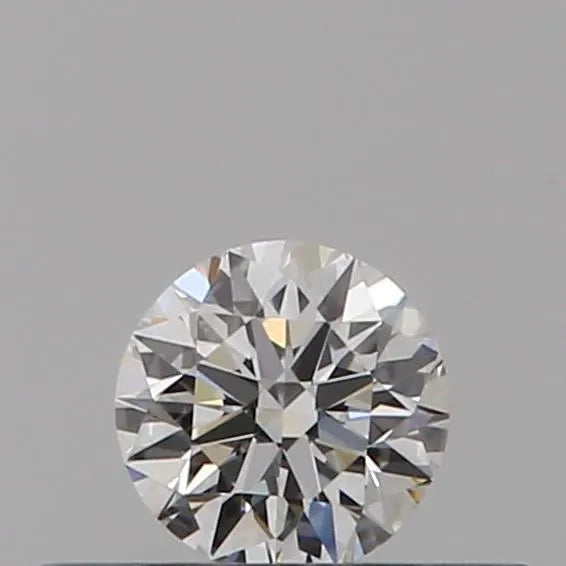 0.18ct Round Natural Diamond (Colour D, Clarity VVS2, Cut EX, GIA Certified)