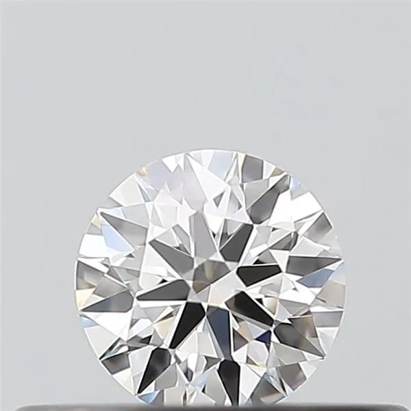 0.19ct Round Natural Diamond (Colour D, Clarity IF, Cut EX, IGI Certified)