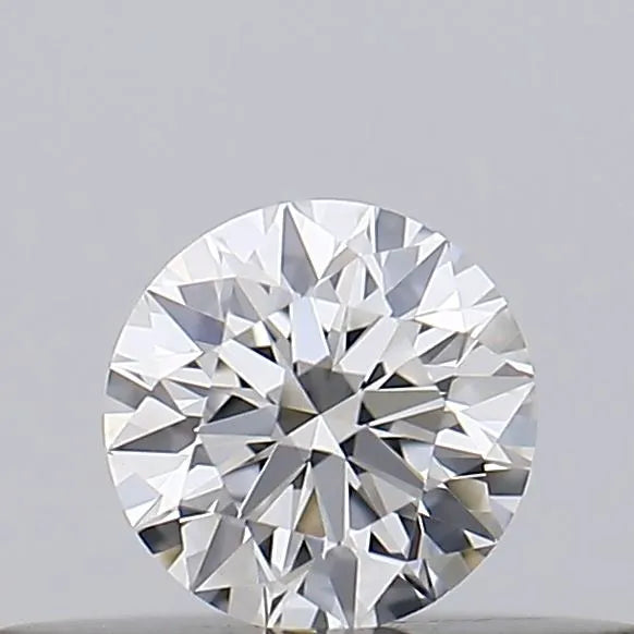 0.20ct Round Natural Diamond (Colour D, Clarity VVS2, Cut EX, GIA Certified)