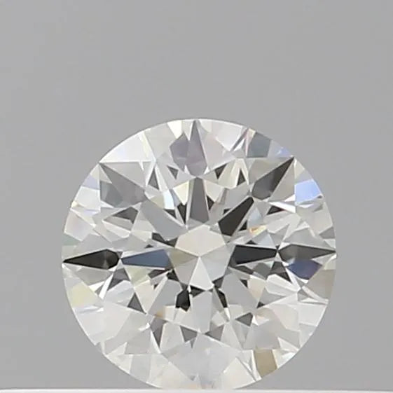 0.26ct Round Natural Diamond (Colour F, Clarity IF, Cut EX, IGI Certified)
