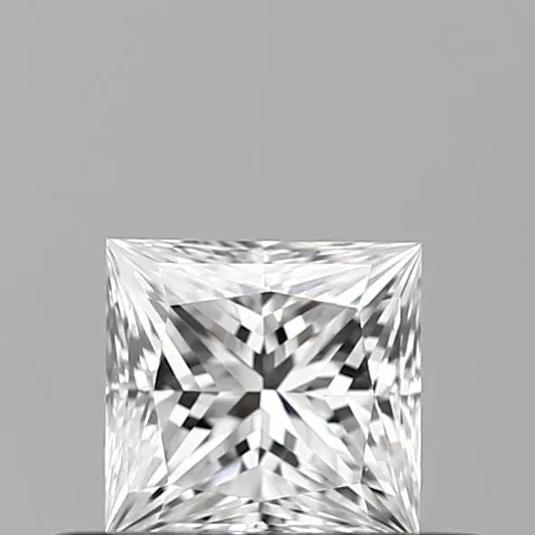 0.30ct Princess Natural Diamond (Colour E, Clarity IF, GIA Certified)