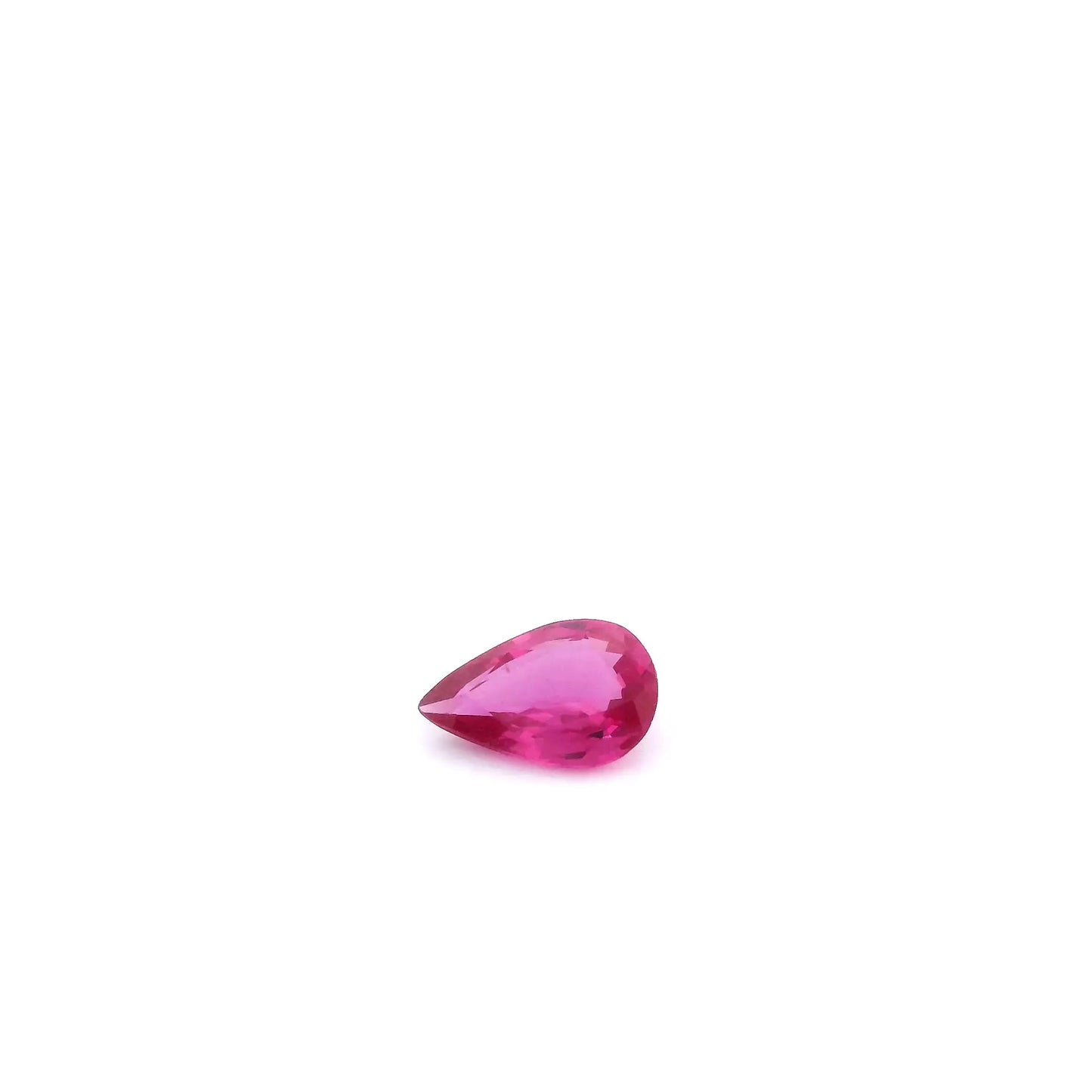 0.31ct Pear Natural Ruby (Colour Red, Clarity Slightly Included, Cut Faceted)
