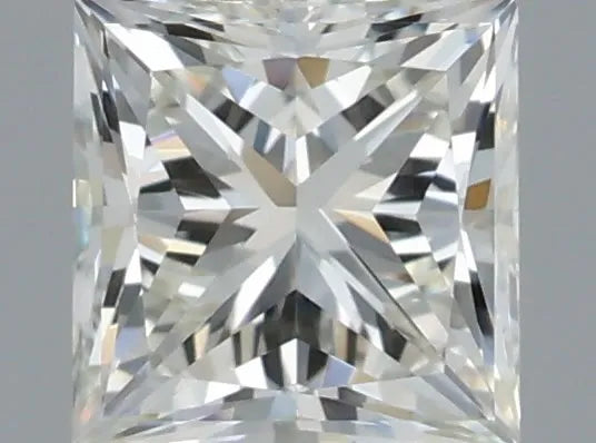 0.31ct Princess Natural Diamond (Colour K, Clarity IF, GIA Certified)