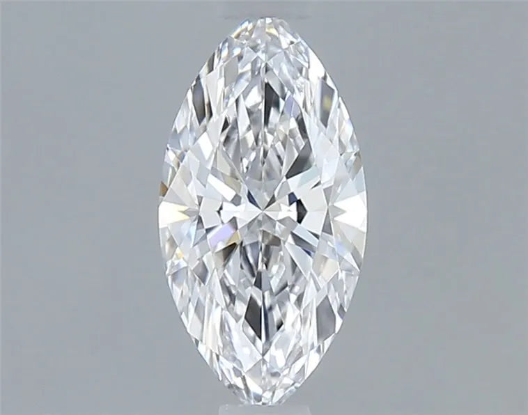 0.35ct Marquise Natural Diamond (Colour D, Clarity IF, GIA Certified)