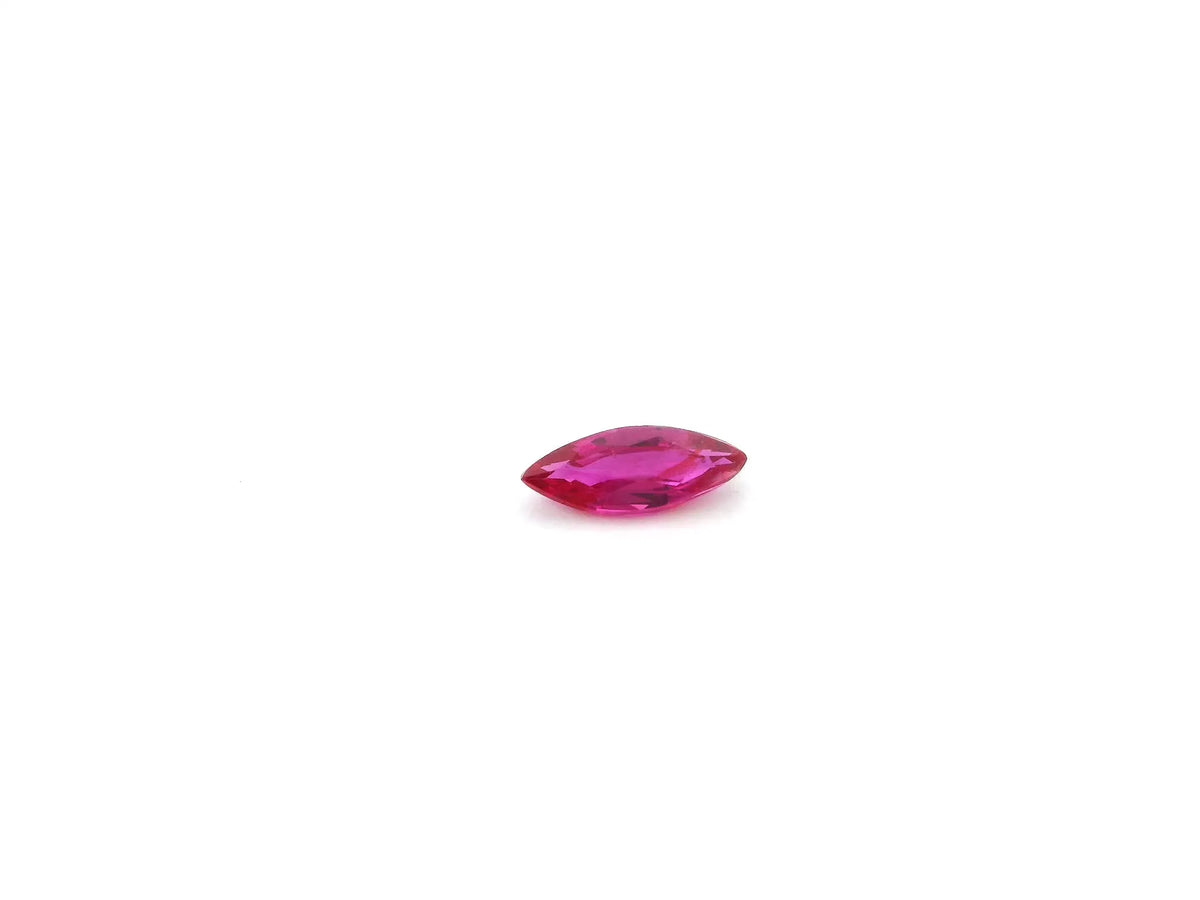 0.35ct Marquise Natural Ruby (Colour Red, Clarity Slightly Included, Cut Faceted)