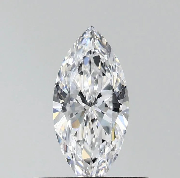 0.38ct Marquise Natural Diamond (Colour D, Clarity IF, GIA Certified)
