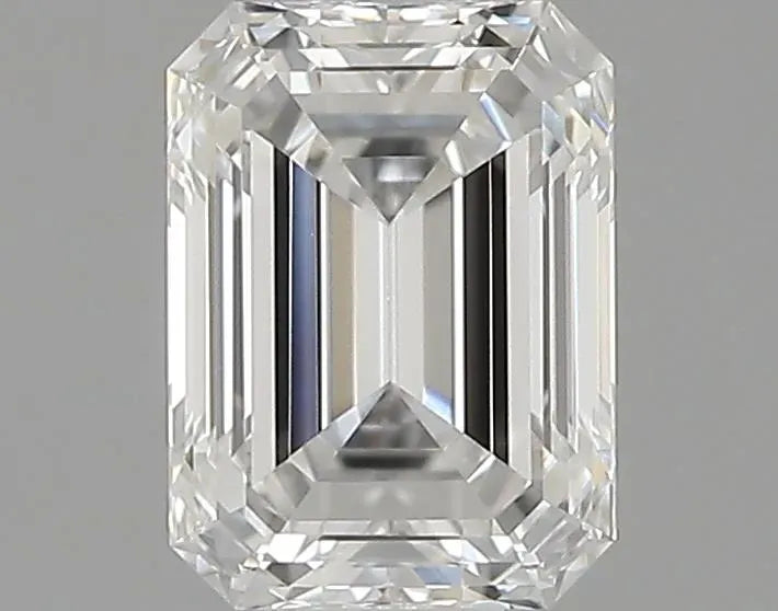 0.42ct Emerald Natural Diamond (Colour F, Clarity VVS2, Cut GD, GIA Certified)