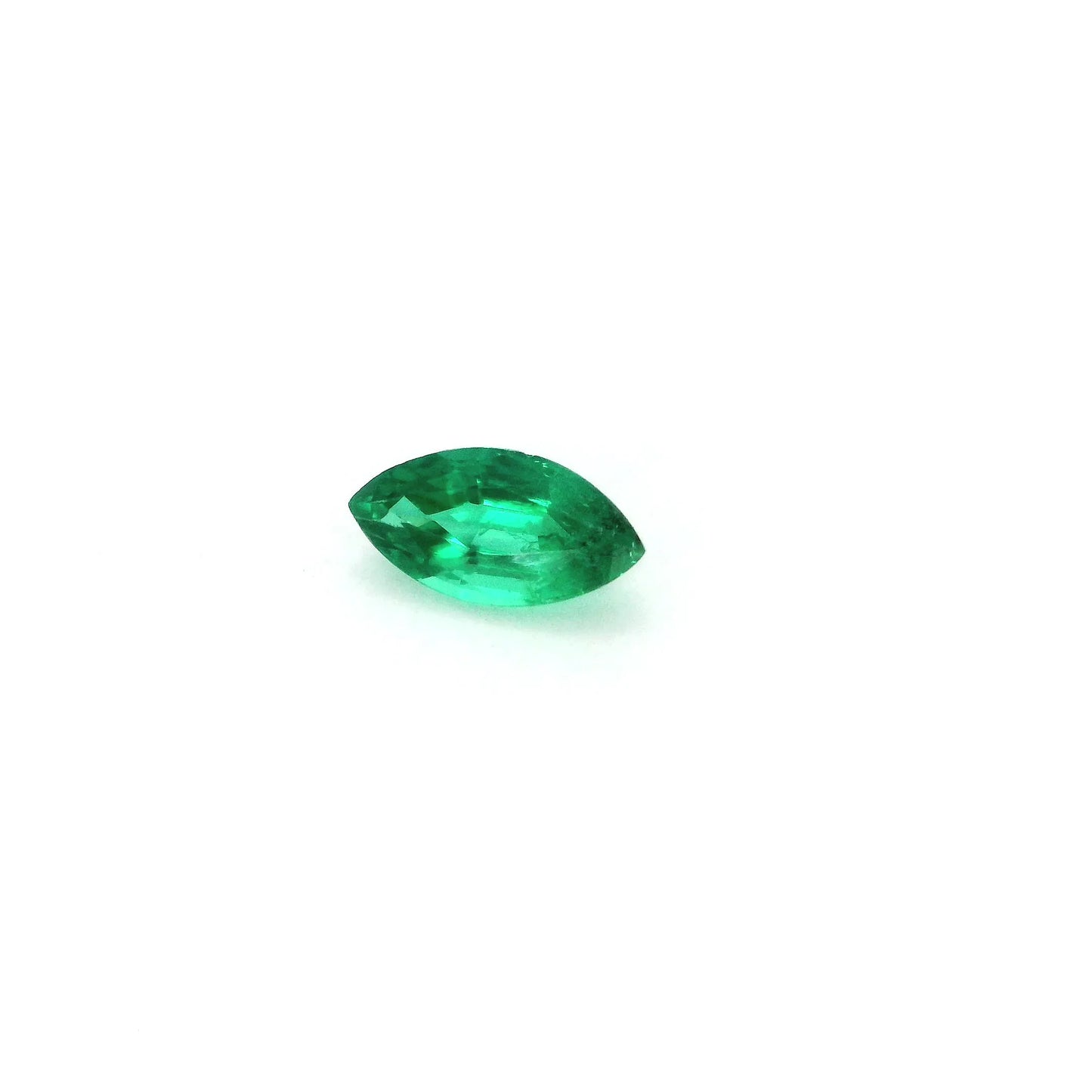 0.43ct Marquise Natural Emerald (Colour Green, Clarity Slightly Included, Cut Faceted)