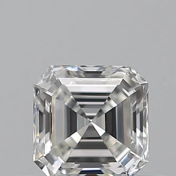 0.43ct Square emerald Natural Diamond (Colour F, Clarity IF, GIA Certified)