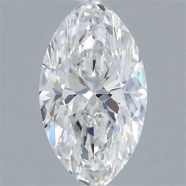 0.45ct Marquise Natural Diamond (Colour D, Clarity VVS2, Cut EX, IGI Certified)