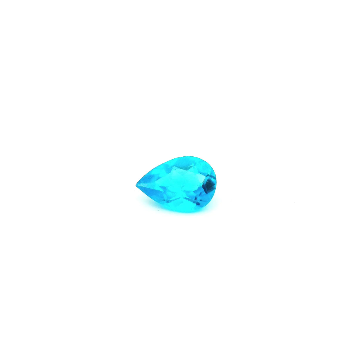0.45ct Pear Natural Apatite (Colour Blue, Clarity Slightly Included, Cut Faceted)