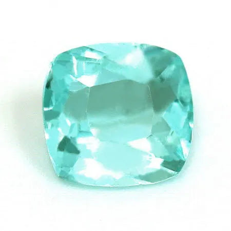 0.49ct Cushion Natural Tourmaline (Colour Blue, Clarity Slightly Included, Cut Faceted)