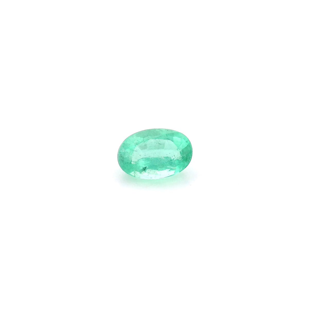0.49ct Oval Natural Emerald (Colour Green, Clarity Slightly Included, Cut Faceted)