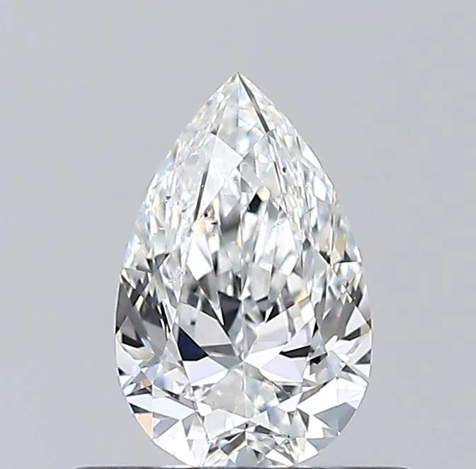 0.50ct Pear Natural Diamond (Colour F, Clarity SI1, GIA Certified)