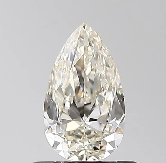0.50ct Pear Natural Diamond (Colour L, Clarity SI1, GIA Certified)
