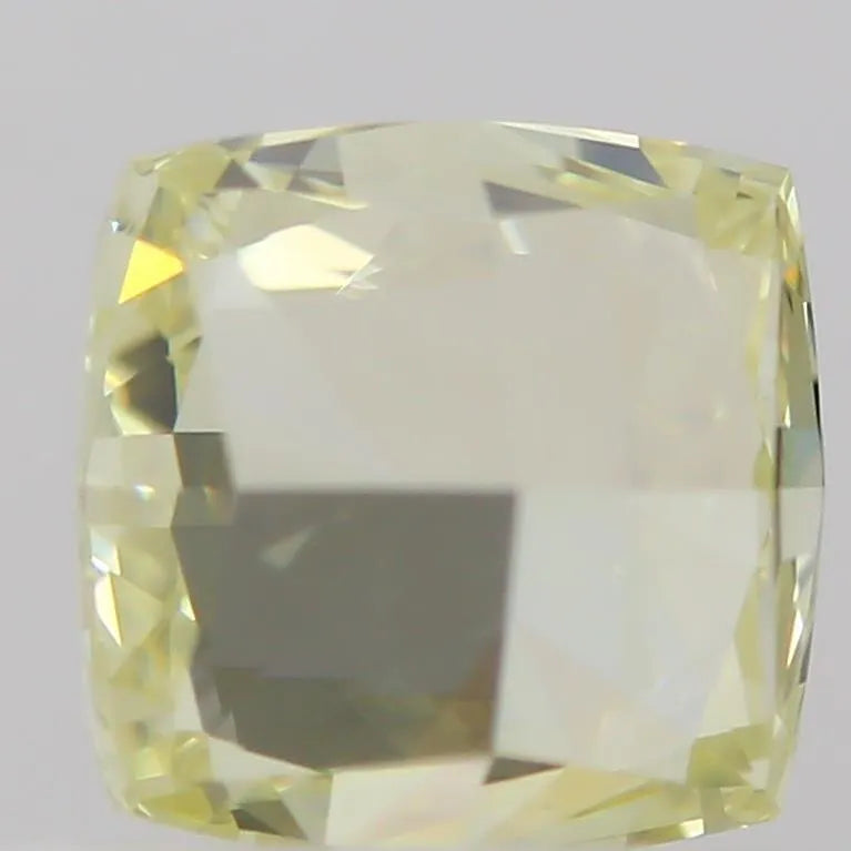 0.51ct Cushion brilliant Natural Diamond (Colour Fancy Yellow, Clarity IF, GIA Certified)