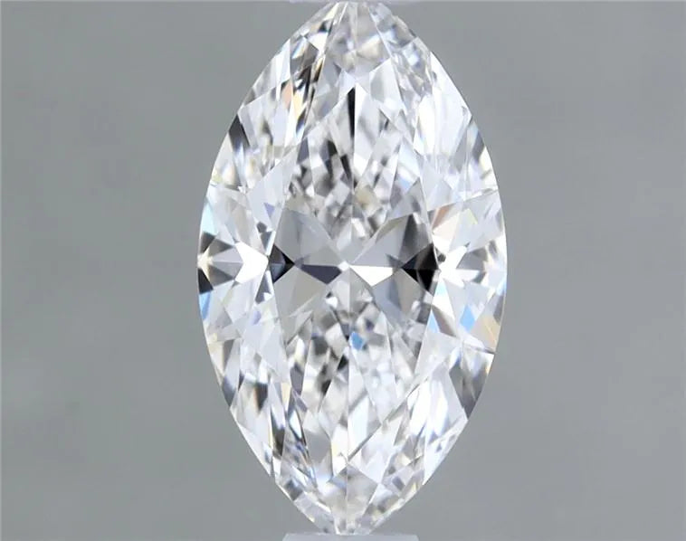 0.53ct Marquise Natural Diamond (Colour E, Clarity IF, Cut VG, IGI Certified)