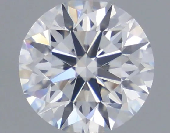 0.53ct Round Natural Diamond (Colour D, Clarity VVS1, Cut EX, GIA Certified)