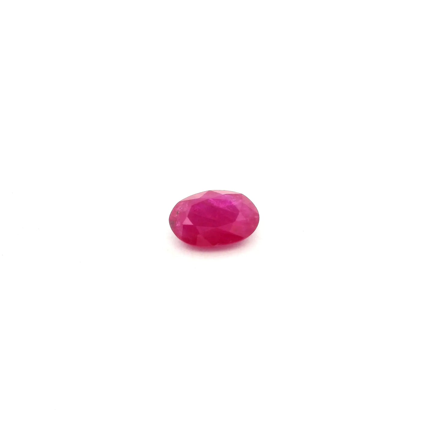 0.55ct Oval Natural Ruby (Colour Red, Clarity Moderately Included, Cut Faceted)