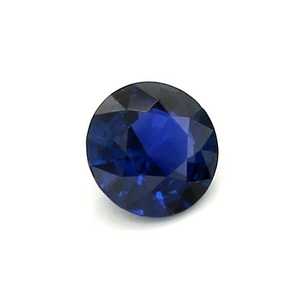 0.58ct Round Natural Sapphire (Colour Blue, Clarity Eye Clean, Cut Faceted)