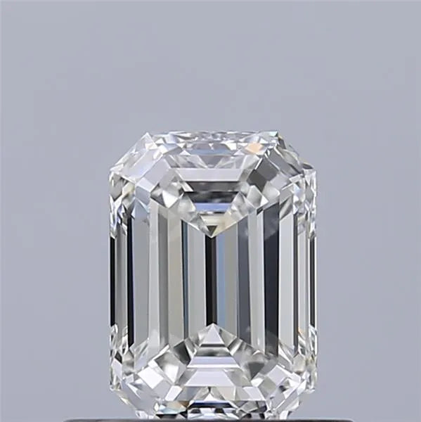 0.60ct Emerald Natural Diamond (Colour H, Clarity VVS2, GIA Certified)