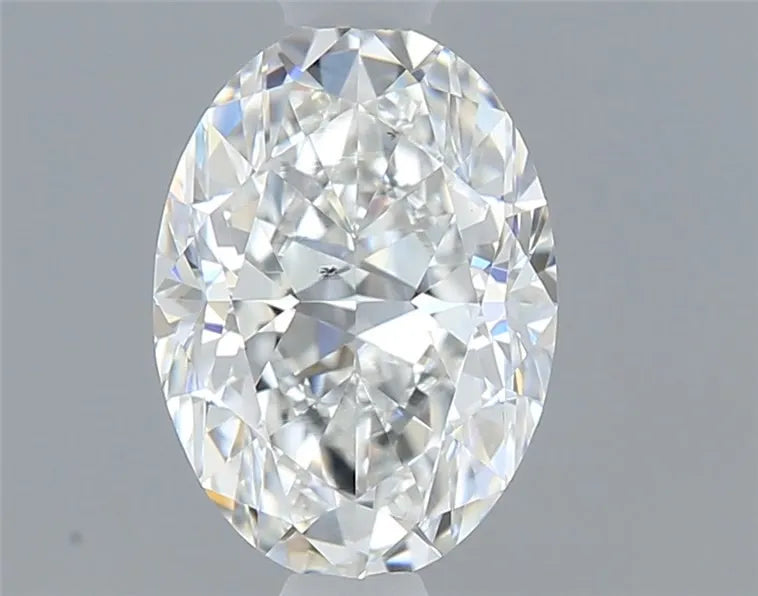 0.60ct Oval Natural Diamond (Colour D, Clarity SI1, GIA Certified)