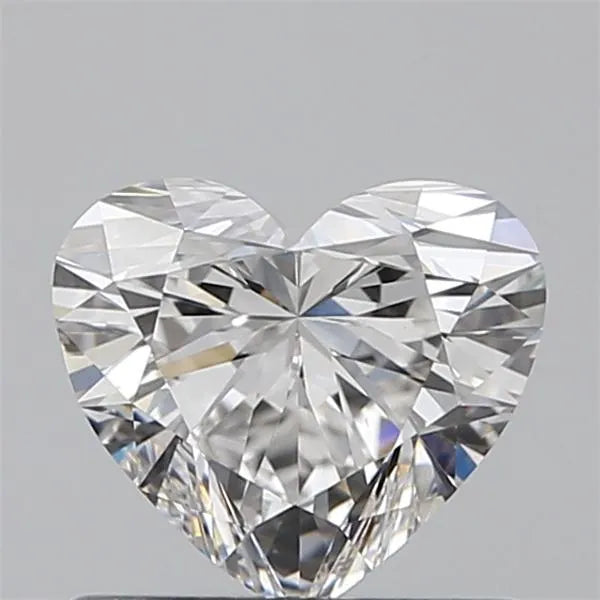 0.63ct Heart Natural Diamond (Colour F, Clarity VS1, Cut EX, GIA Certified)