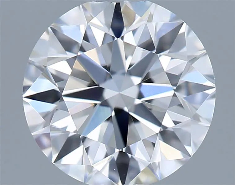 0.63ct Round Natural Diamond (Colour F, Clarity VVS1, Cut EX, GIA Certified)