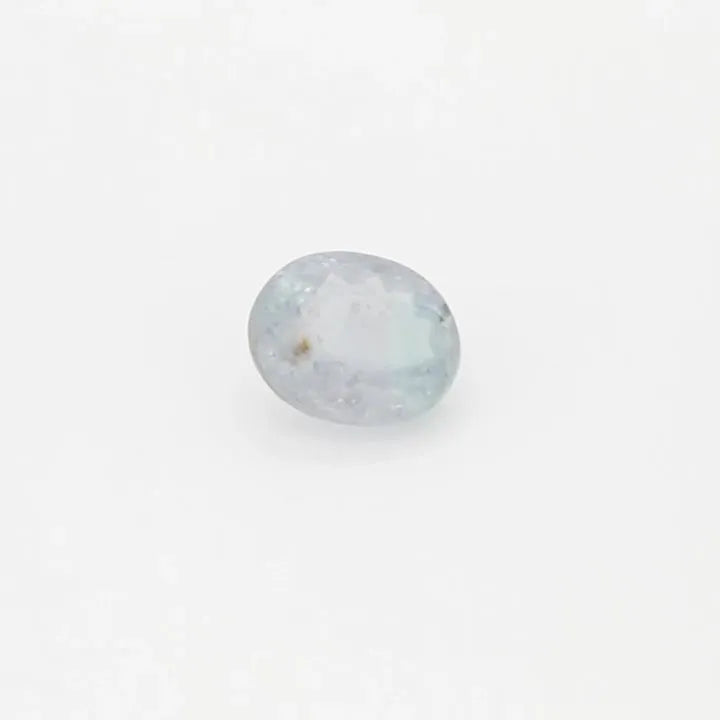 0.68ct Oval Natural Tourmaline (Colour Blue, Clarity Slightly Included, Cut Faceted)