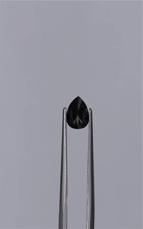 0.68ct Pear Natural Diamond (Colour Fancy Black, Clarity VVS2, Cut EX, GIA Certified)