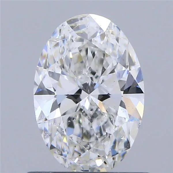 0.70ct Oval Natural Diamond (Colour F, Clarity SI1, Cut VG, IGI Certified)