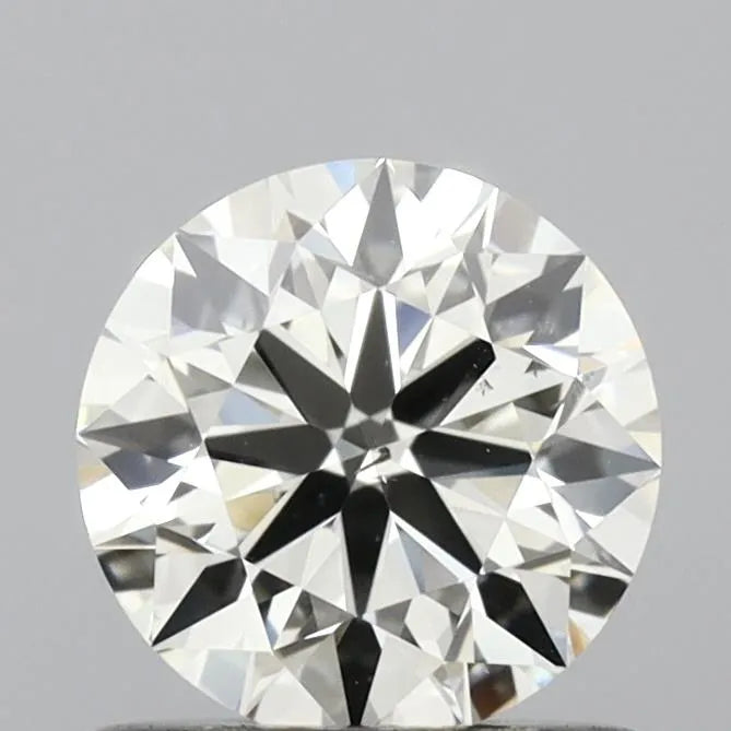 0.70ct Round Natural Diamond (Colour K, Clarity SI1, Cut EX, IGI Certified)