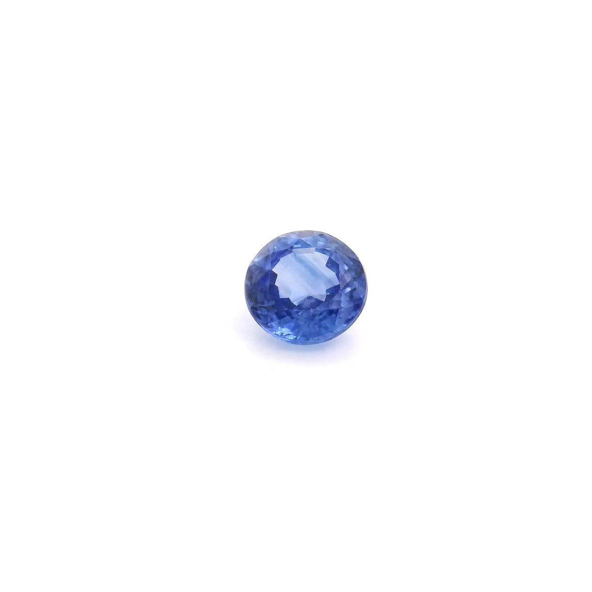 0.70ct Round Natural Sapphire (Colour Blue, Clarity Eye Clean, Cut Faceted)