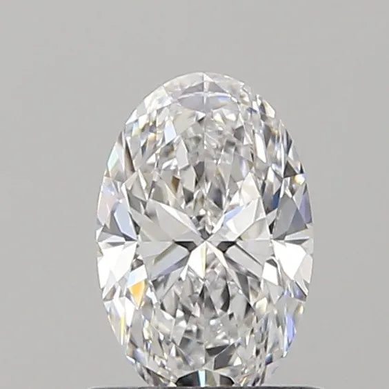 0.72ct Oval Natural Diamond (Colour D, Clarity VVS2, GIA Certified)