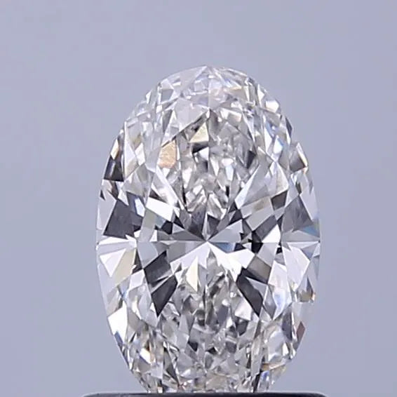 0.78ct Oval Lab Grown Diamond (Colour F, Clarity VVS2, IGI Certified)