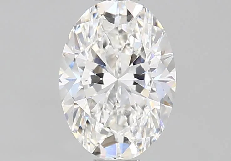 0.78ct Oval Natural Diamond (Colour F, Clarity SI1, GIA Certified)