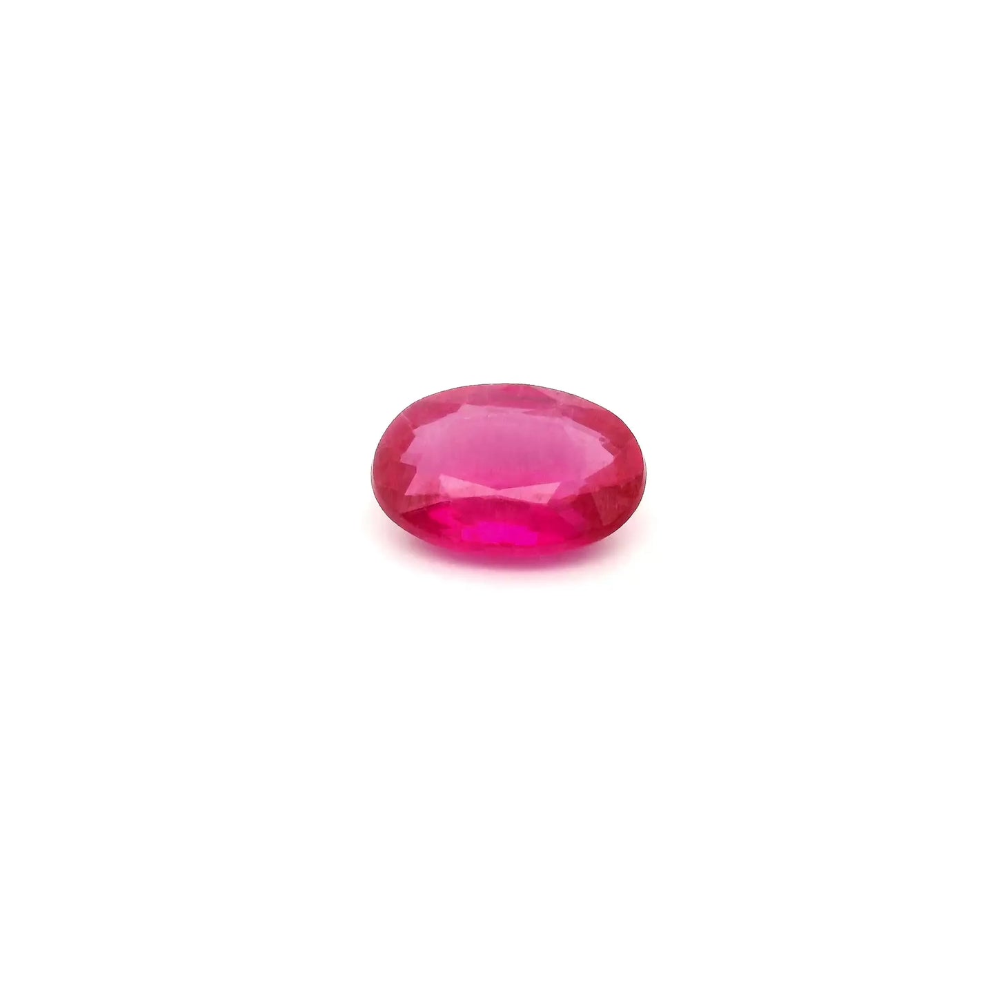 0.79ct Oval Natural Ruby (Colour Red, Clarity Slightly Included, Cut Faceted)
