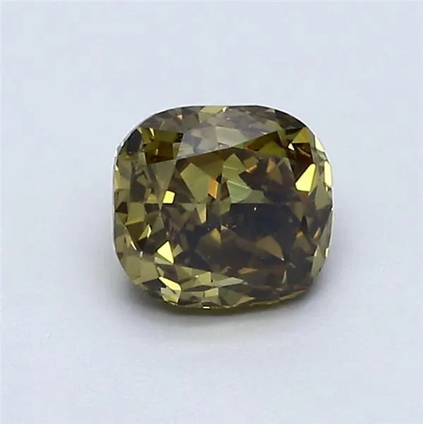 0.80ct Cushion brilliant Natural Diamond (Colour Fancy Deep Orangey Pink, Clarity VS2, GIA Certified)