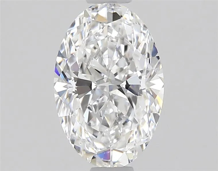 0.80ct Oval Natural Diamond (Colour D, Clarity VS2, GIA Certified)
