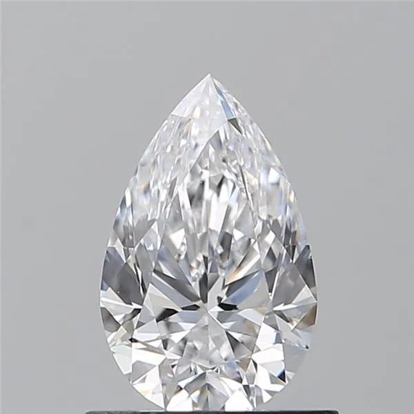 0.80ct Pear Natural Diamond (Colour D, Clarity VS2, GIA Certified)
