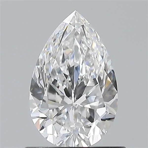 0.80ct Pear Natural Diamond (Colour D, Clarity VVS2, GIA Certified)