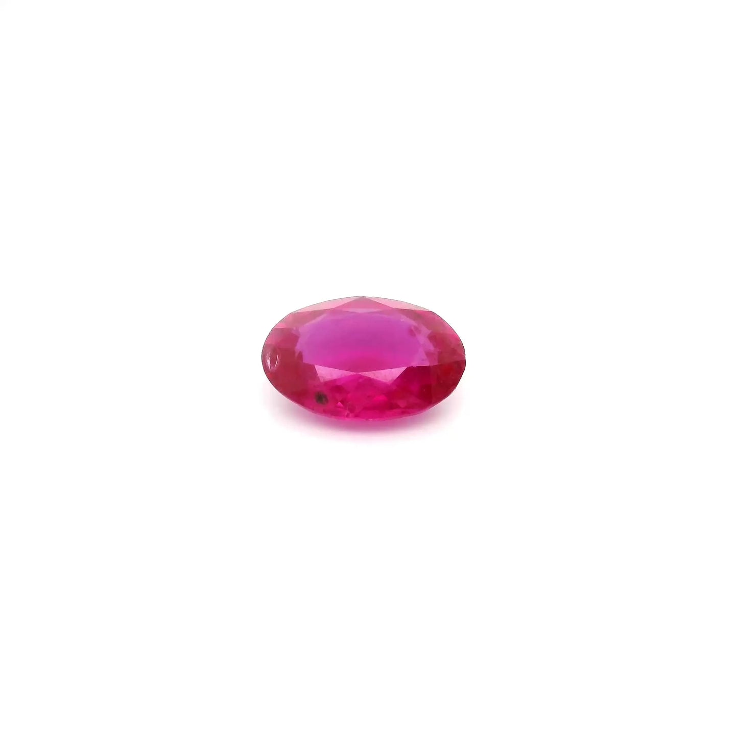 0.82ct Oval Natural Ruby (Colour Red, Clarity Slightly Included, Cut Faceted)