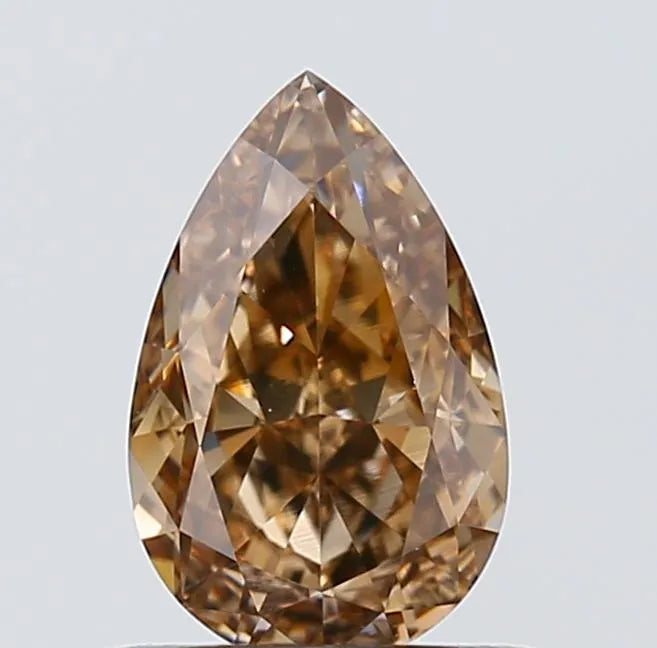 0.82ct Pear Natural Diamond (Colour Fancy, Clarity VS1, GIA Certified)