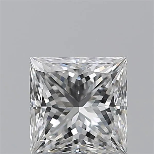 0.82ct Princess Natural Diamond (Colour E, Clarity VS1, GIA Certified)