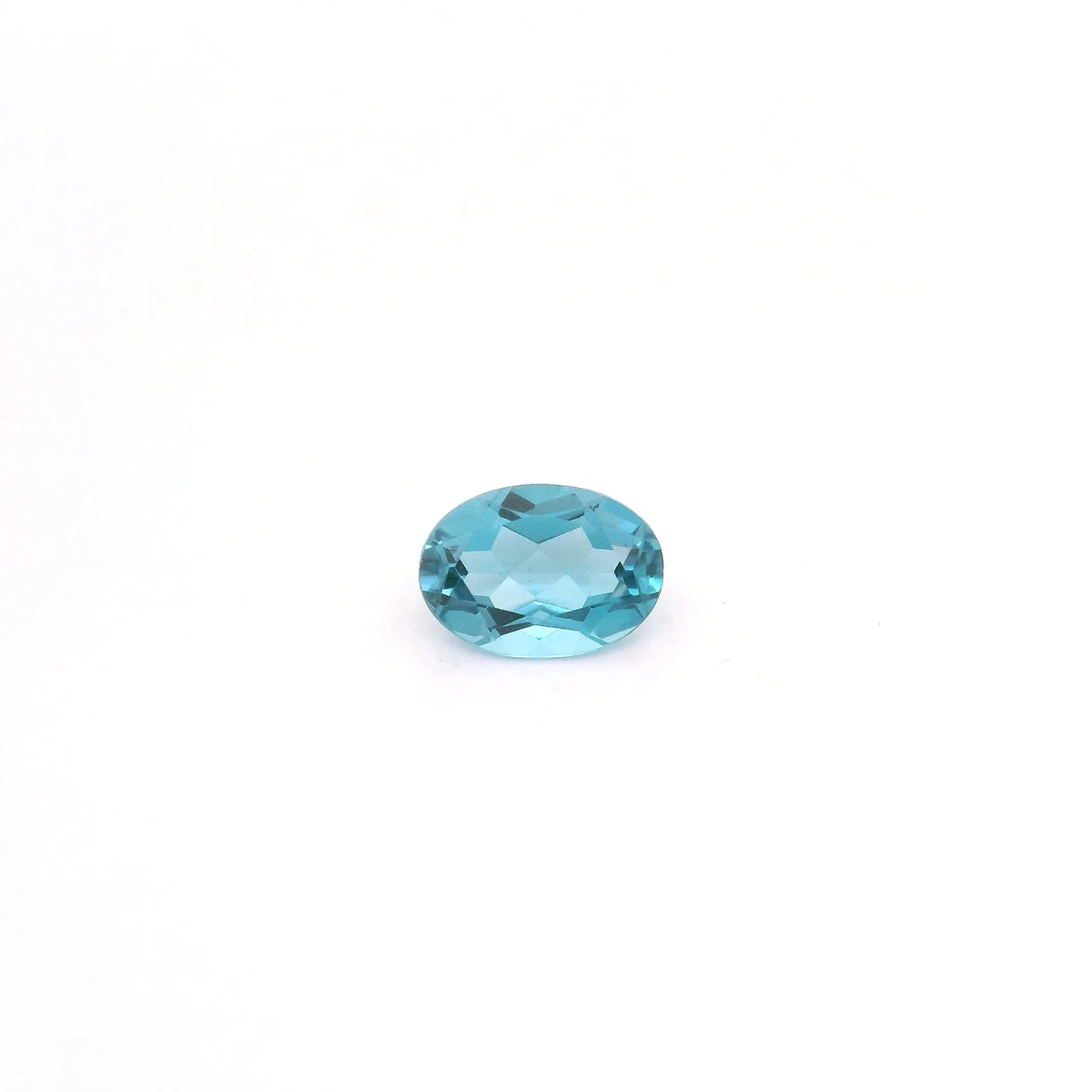0.86ct Oval Natural Topaz (Colour Blue, Clarity Eye Clean, Cut Faceted)