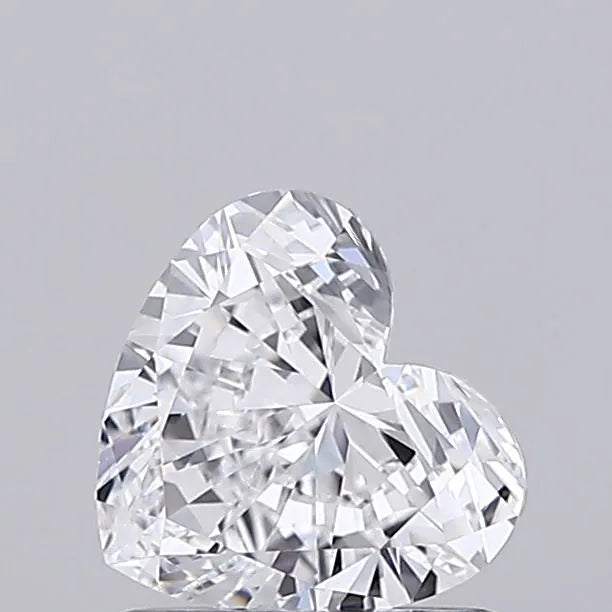 0.90ct Heart Natural Diamond (Colour D, Clarity IF, GIA Certified)